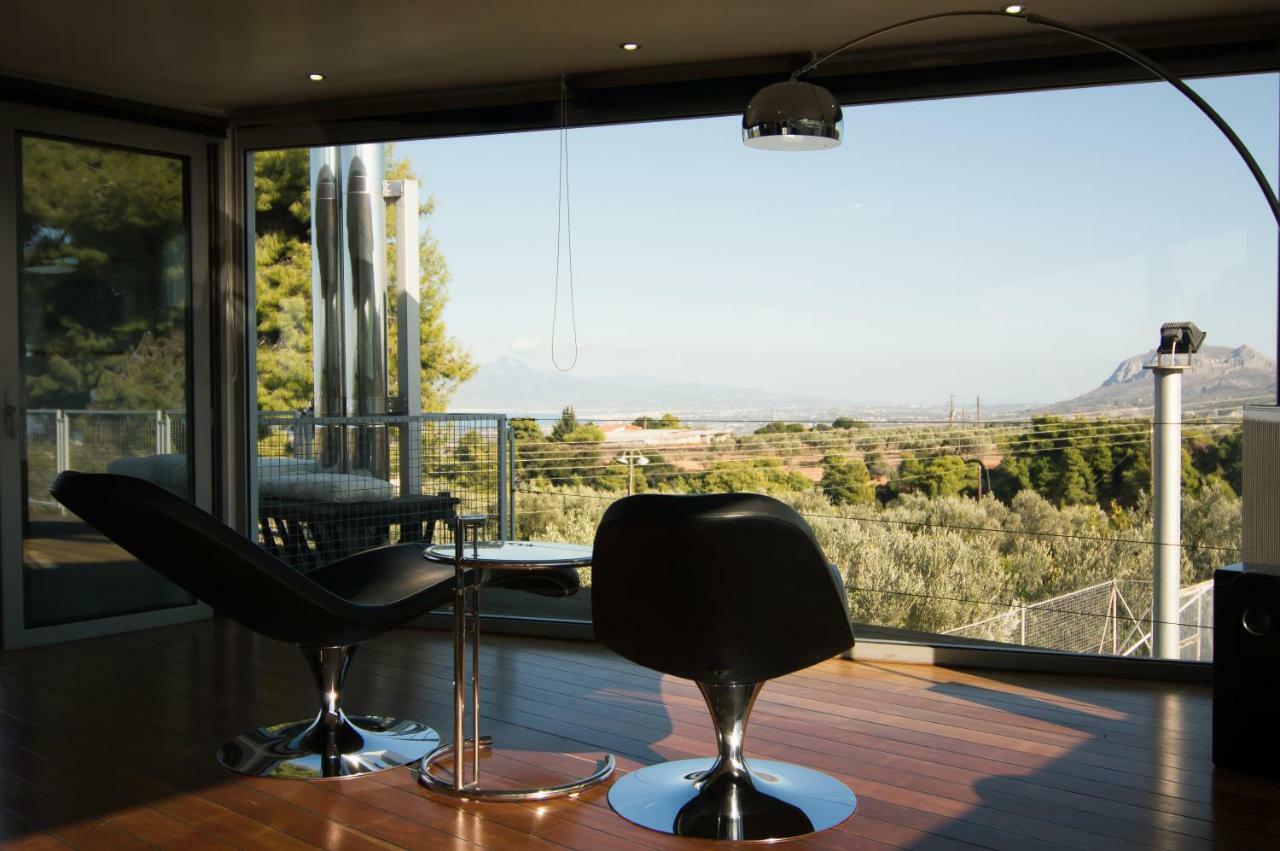Country Villa Peloponnese With Tennis Court And Pool Zevgolateion Exterior photo