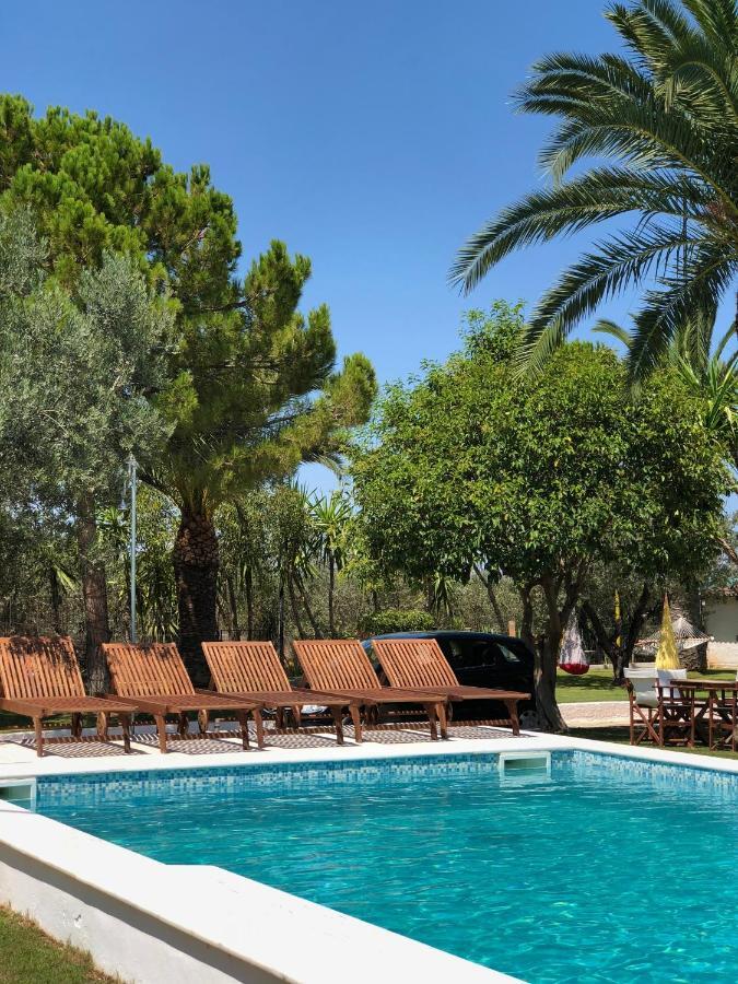 Country Villa Peloponnese With Tennis Court And Pool Zevgolateion Exterior photo